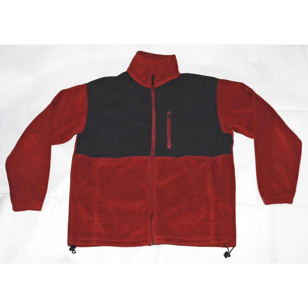 Columbia Men's Full Zip Mock Neck Casual Outdoors Fleece Jacket Size Large